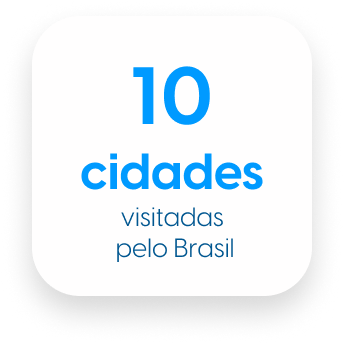 10 cidades visitadas pelo brasil